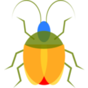 download Insect clipart image with 0 hue color