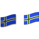 download Clickable Norway Flag clipart image with 225 hue color