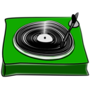 download Vinyl Record clipart image with 90 hue color