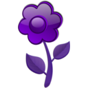 download Flower A1 clipart image with 180 hue color