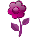 download Flower A1 clipart image with 225 hue color