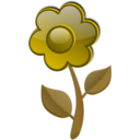 download Flower A1 clipart image with 315 hue color