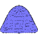 download Haystack clipart image with 180 hue color