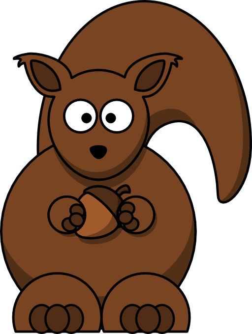 Cartoon Squirrel