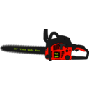 download Chainsaw clipart image with 315 hue color