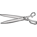 download Paper Shears clipart image with 135 hue color