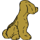 download Dog From Other Side clipart image with 0 hue color