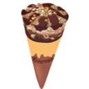 download Chocolate Ice Cream clipart image with 0 hue color
