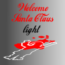 download Welcome Santa Claus Light clipart image with 0 hue color