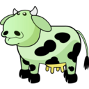 download Colour Cow 1 clipart image with 45 hue color