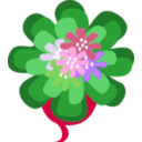 download Decoration Flower clipart image with 270 hue color