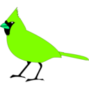 download Cardinal Remix 2 clipart image with 90 hue color