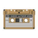 download Audio Cassette clipart image with 180 hue color