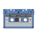 download Audio Cassette clipart image with 0 hue color