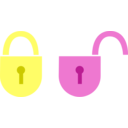 download Locks clipart image with 315 hue color
