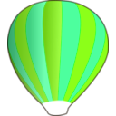 download Hot Air Balloon Work In Progress clipart image with 90 hue color