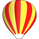 download Hot Air Balloon Work In Progress clipart image with 0 hue color