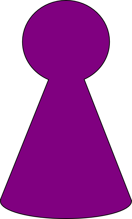 Ludo Piece Plum Purple Clipart I2clipart Royalty Free Public Domain Clipart