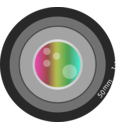 download Aperture clipart image with 315 hue color