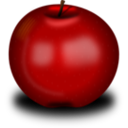 download Manzana clipart image with 0 hue color