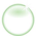 download Bubble clipart image with 270 hue color