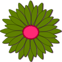 download Fiore clipart image with 315 hue color