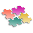 download Jigsaw Puzzle 2 clipart image with 315 hue color