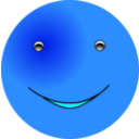 download Smiley Happy clipart image with 180 hue color