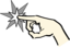 Hand Pointing At Star