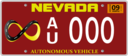 Vehicle Registration Plate With Screws