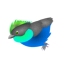 download Finch clipart image with 90 hue color