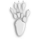 download Footprint 5 clipart image with 0 hue color