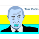 download Tsar Putin clipart image with 180 hue color