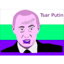 download Tsar Putin clipart image with 270 hue color