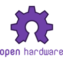 download Open Source Harware Logo clipart image with 45 hue color