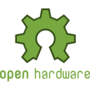 download Open Source Harware Logo clipart image with 225 hue color