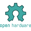 download Open Source Harware Logo clipart image with 315 hue color