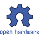 download Open Source Harware Logo clipart image with 0 hue color