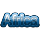 download Africa Text clipart image with 180 hue color