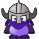 download Gnu Knight clipart image with 225 hue color