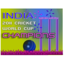 download 2011 Cricket World Cup Winner clipart image with 225 hue color