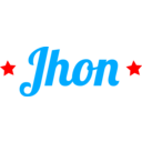 download Jhon Logo clipart image with 0 hue color