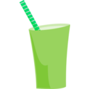 download Thick Shake clipart image with 90 hue color