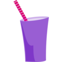 download Thick Shake clipart image with 270 hue color