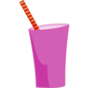 download Thick Shake clipart image with 315 hue color