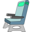 download Seat clipart image with 315 hue color
