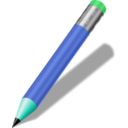 download Short Realistic Pencil clipart image with 135 hue color