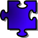 download Green Jigsaw Piece 11 clipart image with 135 hue color