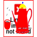 download Cafetera clipart image with 0 hue color