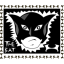 download The Bat clipart image with 45 hue color